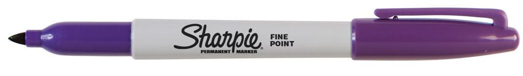 MARCADOR SHARPIE FINO MORADO (1812768)