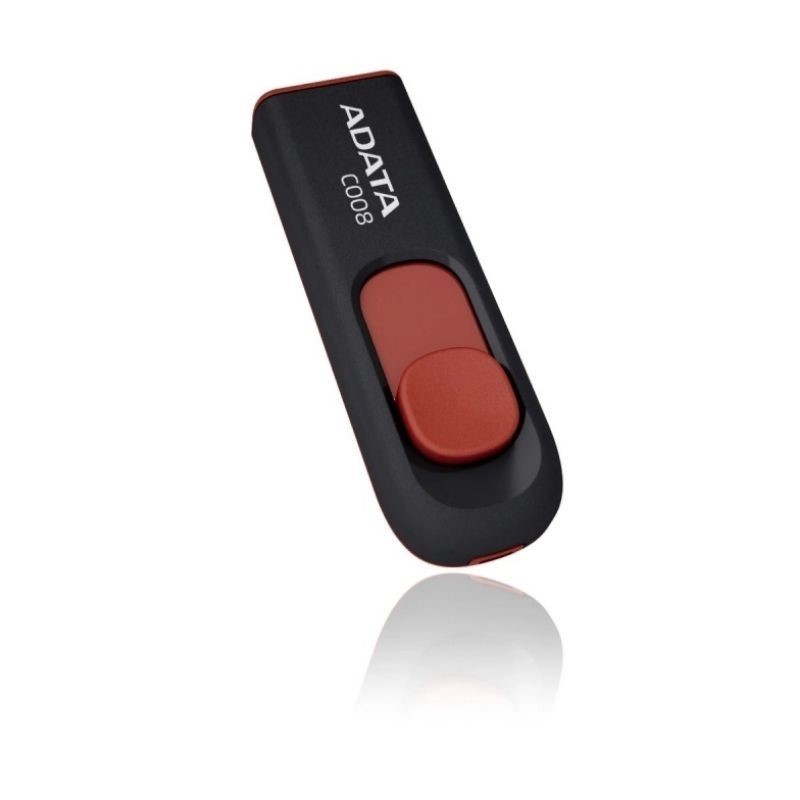 PENDRIVE ADATA 64GB C008 BLACK/RED