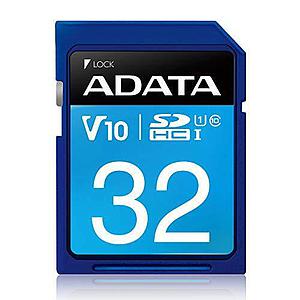 TARJETA DE MEMORIA ADATA SDHC 32GB  UHS-I CLASS 10
