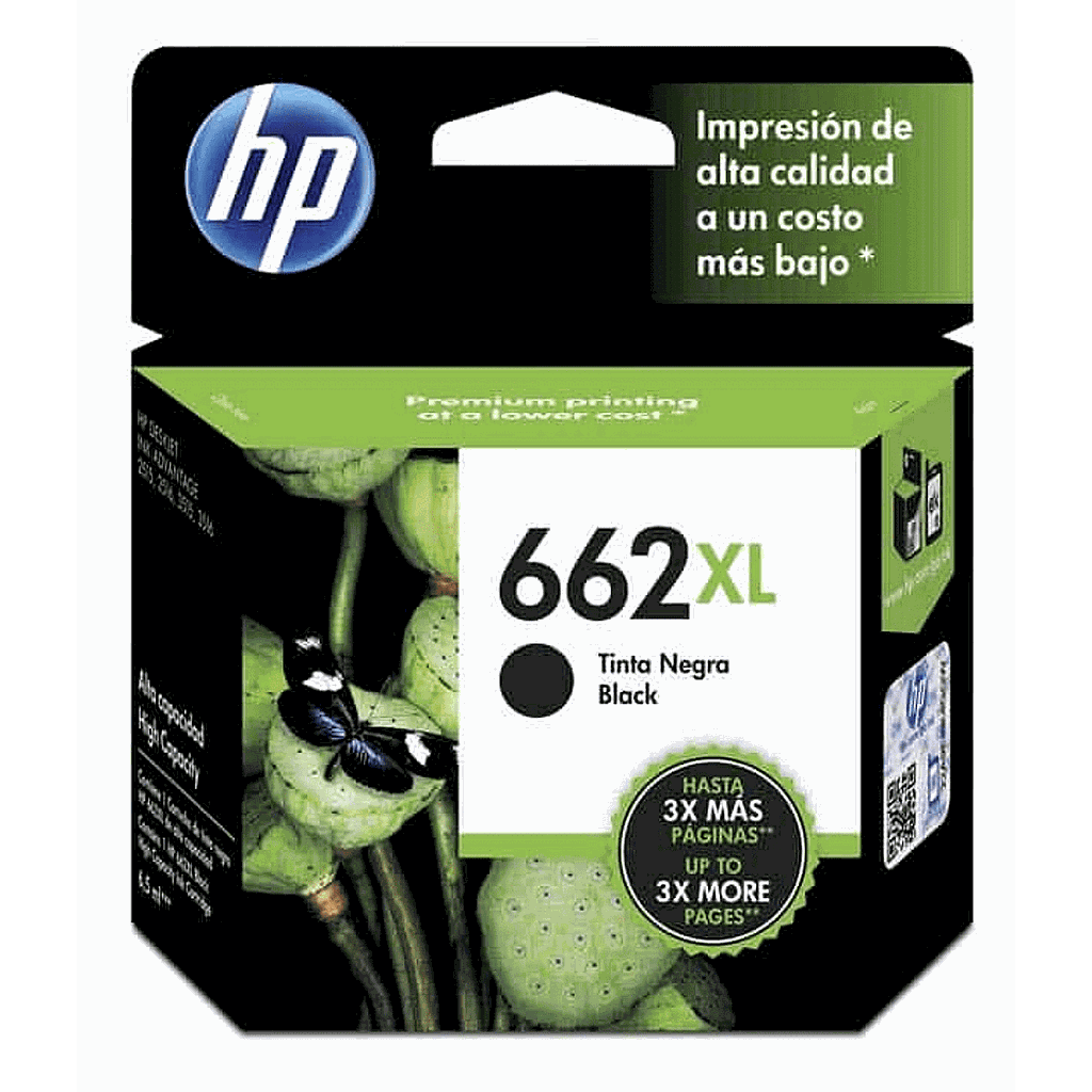 CARTRIDGE HP 662 XL CZ105AL  BLACK 