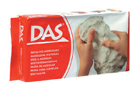 MASA DE MODELAR DAS BLANCO 1/2 KG. ( CM )