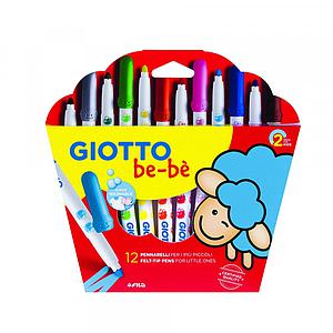 MARCADORES GIOTTO BEBE 12 COLORES