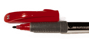 MARCADOR CD/DVD TRATTO MEDIUM ROJO