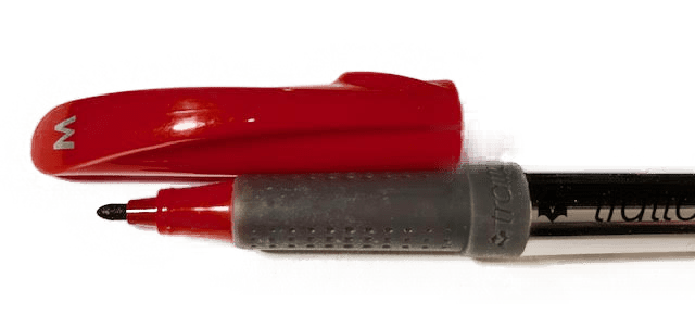 MARCADOR CD/DVD TRATTO MEDIUM ROJO