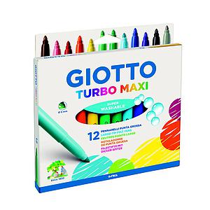 MARCADORES GIOTTO 12 COLORES
