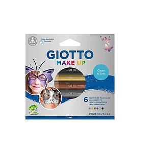 LAPIZ PINTA CARA GIOTTO 6 COLORES GLAMOUR
