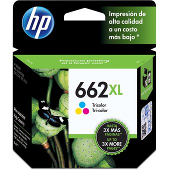 CARTRIDGE HP 662 XL CZ106AL TRICOLOR 