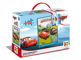 PUZZLE 60 PIEZAS CARS MALETA 3+ 52X38CMS.  ADP-6690-CA