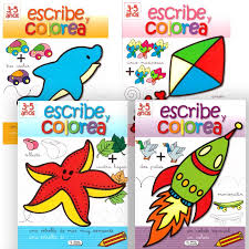 ACTIVIDADES ESCRIBE Y COLOREA 3-5a EDIC.SALDAÑA CPC028 ( DESC. )