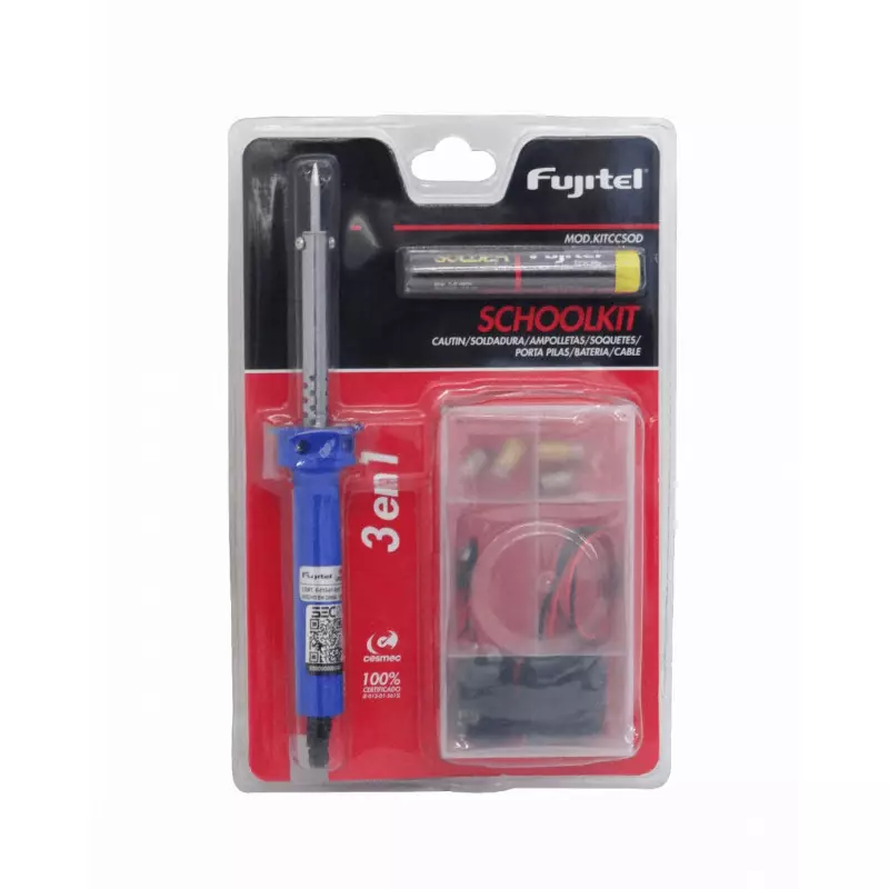 KIT CAUTIN FUJITEL KITCCSOD SOLDADURA SCHOOL  3 EN 1 30W