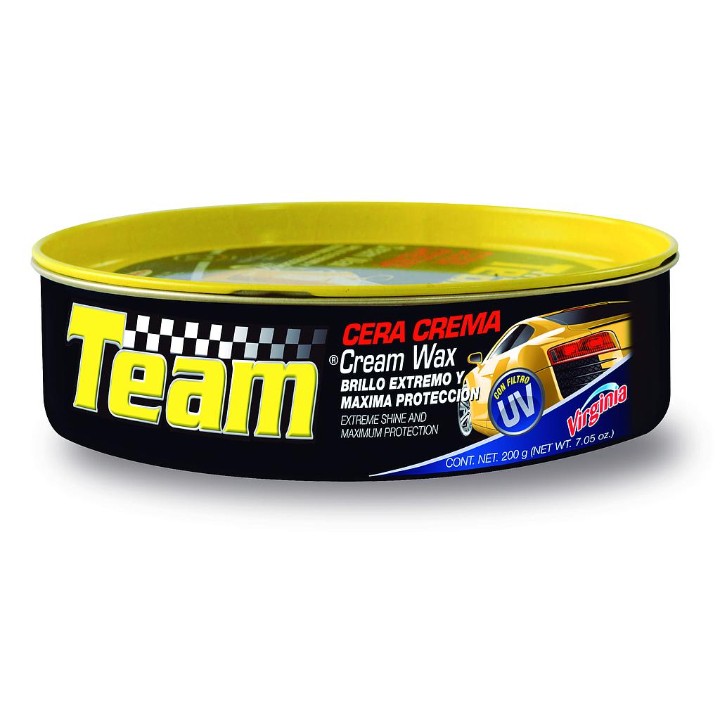 CERA CREMA AUTO TEAM 200 Grs.