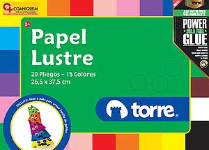 ESTUCHE TORRE PAPEL LUSTRE MAGIA 26,5x37,5Cm 20 P