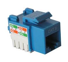 JACK NEXXT CATt5e 110 KEYSTONE AZUL