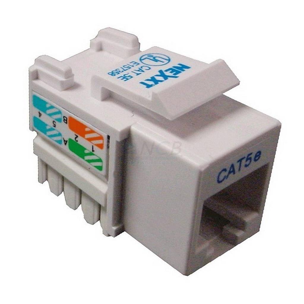 JACK NEXXT CATt5e 110 KEYSTONE BLANCO