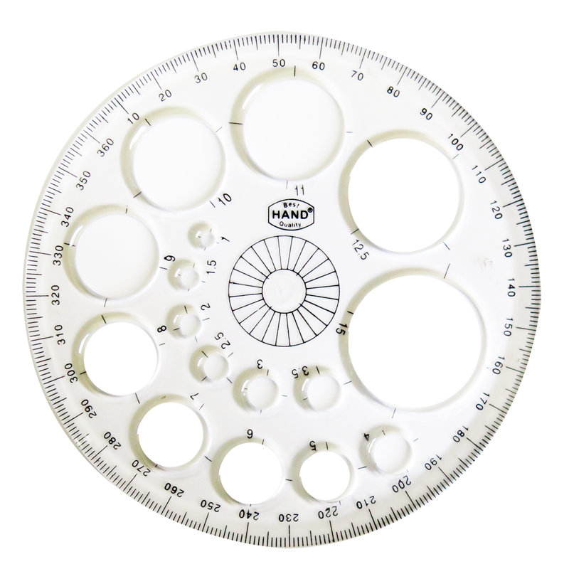 TRANSPORTADOR HAND 15 Cms 360º