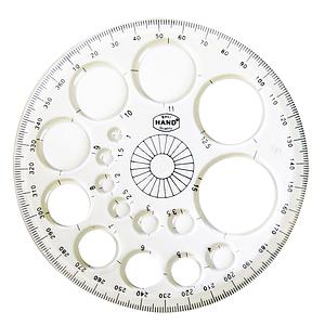 TRANSPORTADOR HAND 15 Cms 360º