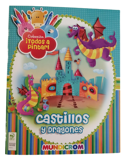 CASTILLOS Y DRAGONES (COLECCION TODOS A PINTAR)