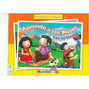 APRENDO A SER MEJOR CON MI FAMILIA ( COLECCION VALORES) ( DESC. )