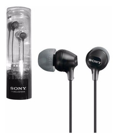 AUDIFONOS IN EAR SONY MDREX15 NEGRO