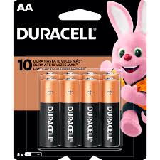 PILA DURACELL AA x 8 UNID PACK ECONOMICO