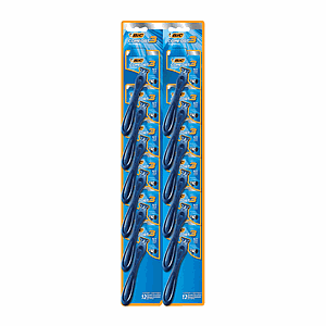 PACK MAQUINA DE AFEITAR BIC COMFORT 3hjs. 12 UND.