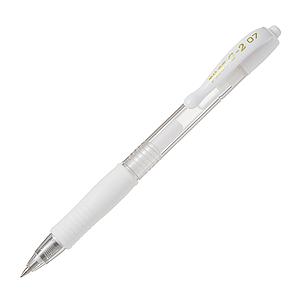 LAPIZ TINTA PILOT G-2 PASTEL GEL 0.7 BLANCO ( DESC. )
