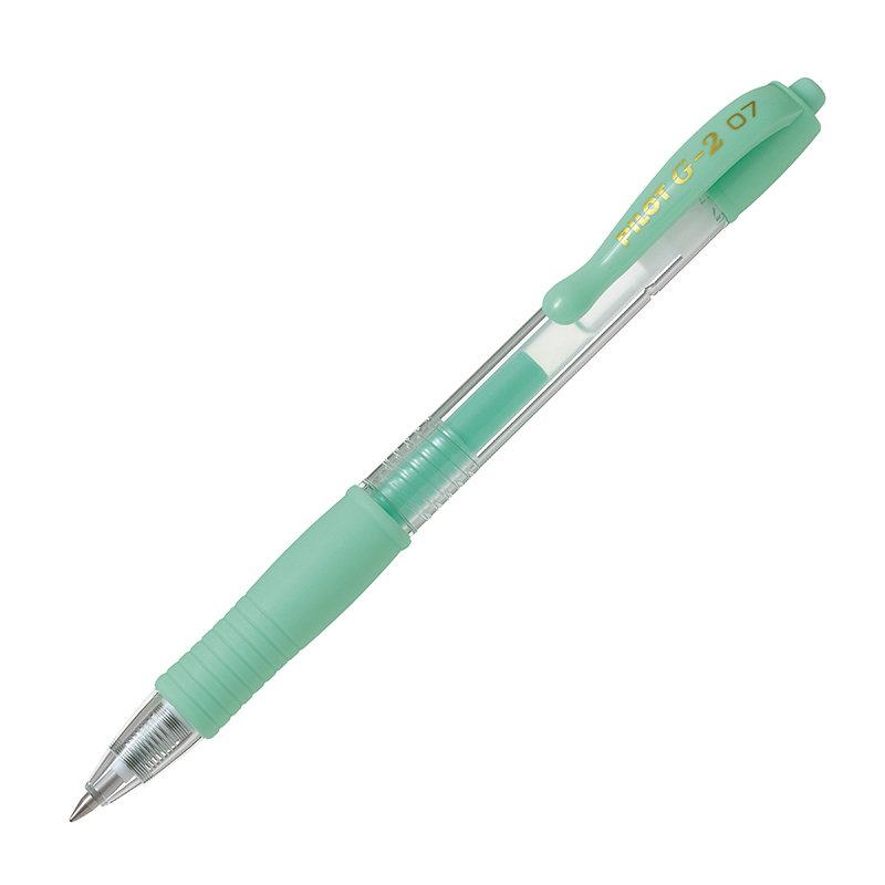 LAPIZ TINTA PILOT G-2 PASTEL GEL 0.7 VERDE ( DESC. )