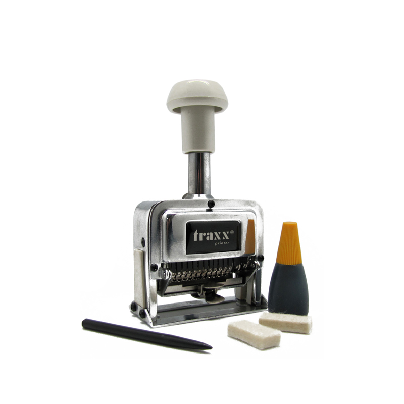 FOLIADORA AUTOMATICA TRAXX 12 DIGITOS 5 mm