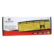 TECLADO ULTRA TECHNOLOGY NUMEROS GRANDES