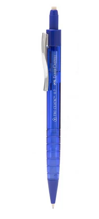 PORTAMINA FABER TRI-CLICK 0.7 mm NEON AZUL