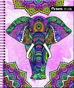 CUADERNO TORRE UNIV. 7mm 100 Hjs COLOR 