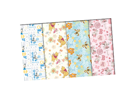 PLIEGO PAPEL DE REGALO DISNEY BEBE