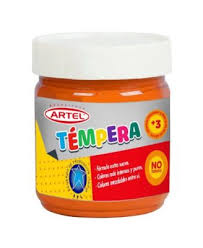 TEMPERA ARTEL 100 ml NARANJA N° 77