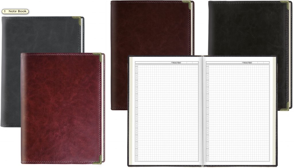 AGENDA BUHO CLASICA NOTE BOOK CUERO 2026 (COD.7721)