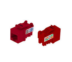 JACK NEXXT Cat6 TIPO 110 KEYSTONE ROJO